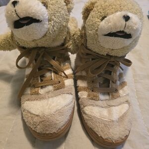 adidas Jeremy Scot Sneakers - Brown and Cream